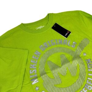 MISKEEN Originals Vintage NWT Neon Green Graphic T-Shirt Medium